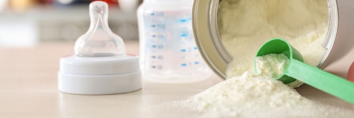 Fórmulas de leite integral para bebês